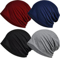 Women's Summer Beanie for Men Hat Boho Hats Adult Dwarf Hats Chemo Cap Cancer Headwear Caps Baggy Skull Sleep Cap Nightcap