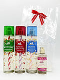 Bath & Body Works Milk Bar Collection 4-Piece Body Spray Gift Set | Includes: 8oz Cinnamon Pretzel Cookie, 8oz Raspberry Holiday Pie Bar, 8oz Cereal Milk Soft Serve and 2.5oz Birthday Cake