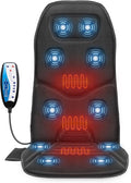 COMFIER Back Massager for Chair – Upgraded Vibration Chair Massager, Deep Tissue Back Massager for Pain Relief, Massage Chair Pad with Graphene Heating,Gifts for Dad Mom Men Women