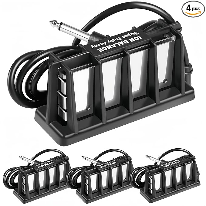 Veicomtech 4 Pack Arrays for Ionic Detox Foot Bath Machine, Foot Detox Machine Replacement Arrays, Detox Foot Bath Array for Ionic Detox Foot Bath Spa, Easy to Clean Ion Foot Spa Aarrays (4Pack-L)