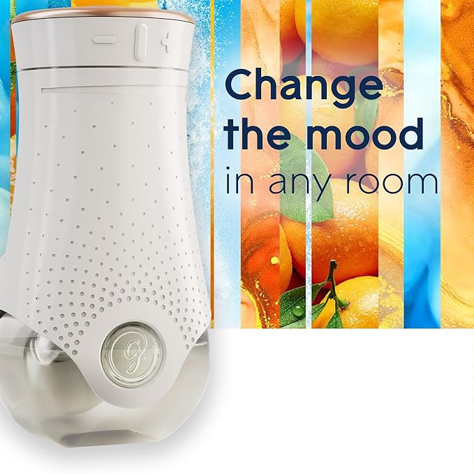 Glade PlugIns Refills Air Freshener, Scented and Essential Oils for Home and Bathroom, Coastal Sunshine Citrus, 1.34 Fl Oz, 2 Count (Pack of 6)
