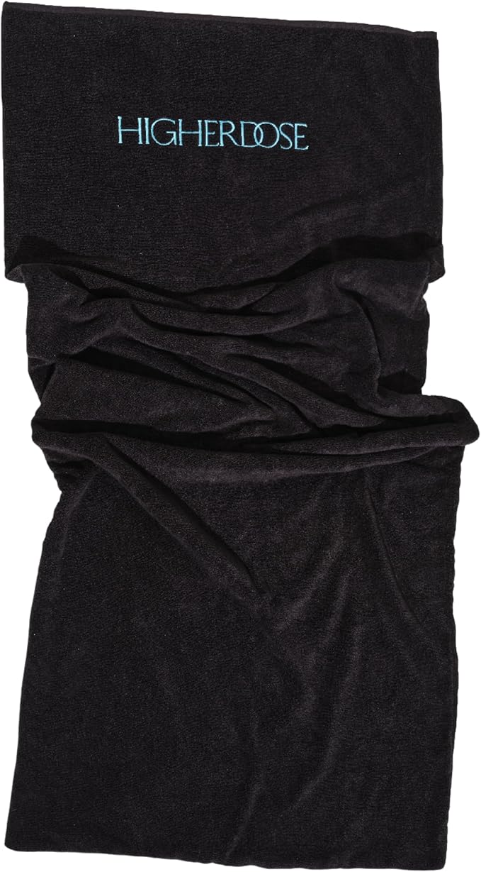 HigherDOSE Infrared Sauna Blanket Towel Insert - Reusable & Machine-Washable Liner for Infrared Blanket - 100% Organic Cotton Sauna Towel - Absorbs Sweat & Simplifies Clean-Up (30" x 69")