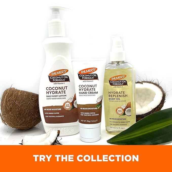 Palmer's Coconut Oil Formula Moisturizing Hand Cream,3.4 Ounce,(Pack of 2)