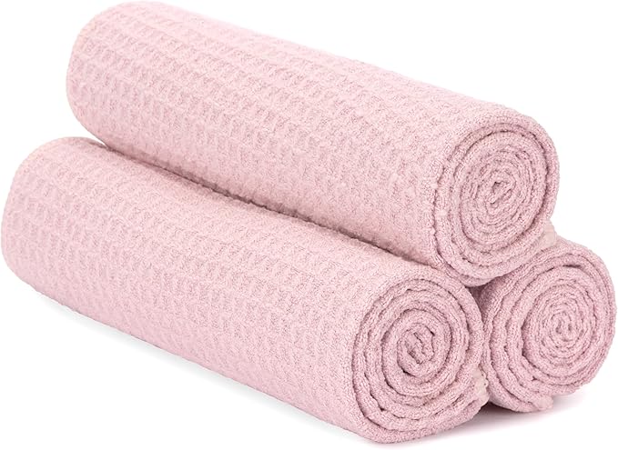 S&T INC. Microfiber Gym Towels, Yoga Towel for Home and Gym Bag, 16 Inch x 27 Inch, 3 Pack