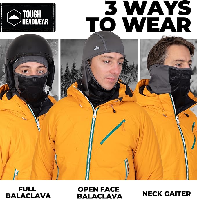 Balaclava Ski Mask - Winter Face Mask for Men & Women - Cold Weather Gear for Skiing, Snowboarding & Motorcycle Riding