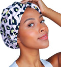 GRACE & COMPANY Luxe Micro-Cotton Hair Towel Wrap for Women - Super Absorbent Quick Drying Towel for Curly, Long and Natural Hair - Lucie