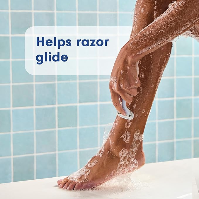 Softsoap Moisturizing Body Wash and Shave Gel, Helps Razor Glide, Creamy Strawberry Scent, 20 fl oz