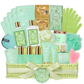 Mothers Day Gifts Basket for Mom, 32 Pcs Tea Tree Spa Gift Basket for Women & Men, Hydrating Face Skin Care Kit, Bath & Body Gift Basket Set, Self-Care Gift Set, Birthday, Anniversary