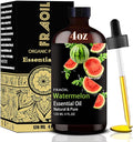 Watermelon Essential Oil, Watermelon Oil 4 Fl Oz 120ML for Diffuser Humidifier Yoga Cleaning DIY Candle Soap Making Essential Oils
