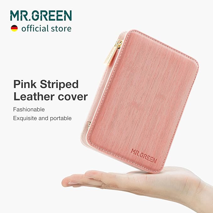 MR.GREEN 7in1 Manicure Sets Personal Care Tools Stainless Steel Professional Nail Clippers Pedicure Set Travel Case Kits (Mr-6020)