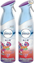 Febreze Air Refresher - with Gain Moonlight Breeze Scent - with New OdorClear Technology - Net Wt. 8.8 OZ (250 g) Per Bottle - Pack of 2 Bottles
