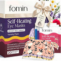 FOMIN Steam Eye Mask for Mothers Day - 20 Pack - Variety Pack - Self Heating Warm Compress for Dry Eyes, Heated Eye Mask for Sleep, Puffiness & Dark Circles Relief, Spa Relaxation Gifts for Mom