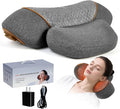 Mothers Day Gifts for Mom 3-in-1Rechargeable Neck Massager Pillow with Heat, Vibration & Traction, Deep Tissue Pain Relief, Neck Hump Corrector & Cervical Support for Home Office Travel