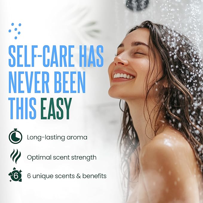 Cleverfy Shower Steamers Aromatherapy - Mothers Day Gifts for Mom, Wife from Husband, Grandma, Daughter and Sister - Birthday Gifts for Women, Mom, Teens, Girlfriend and Her - 6 Tablets