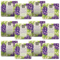 Greenwich Bay Mini Botanical Soap Bars – 12 Pack 1.9 oz Each – Individually Wrapped Guest Soaps for Airbnb, Spa, Travel, Bath – Travel Size Bar Soap Set, African Violet