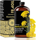 Helichrysum Essential Oil, Helichrysum Oil 16 Fl Oz 480 ML for Diffuser Humidifier Yoga Cleaning DIY Candle Soap Making Perfume Gift for Women Essential Oils FRAOIL (Helichrysum 16 Fl Oz (Pack of 1))