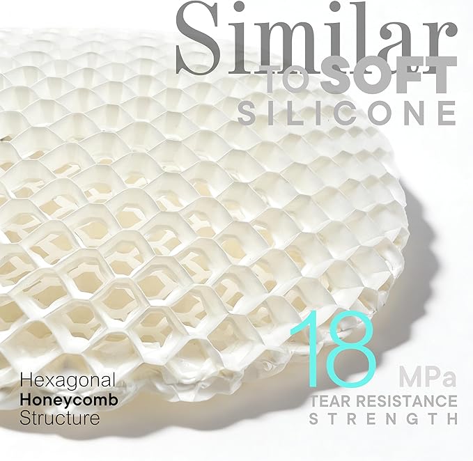 Bath Mitt - Exfoliating Glove, Honeycomb Body Scrubber,Massage Body Scrub Gloves for Home Spa,Mitt Sponges for Cleaning Body,Deep and Gentle,Fast foaming (Blue(Softer,Small Size))