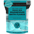 Aromasong Magnesium Flakes for Bath from The Dead Sea- 12 LB Resealable Pack Magnesium Chloride Flakes -Organic Bath Salt Muscle Relaxing Mineral Soak