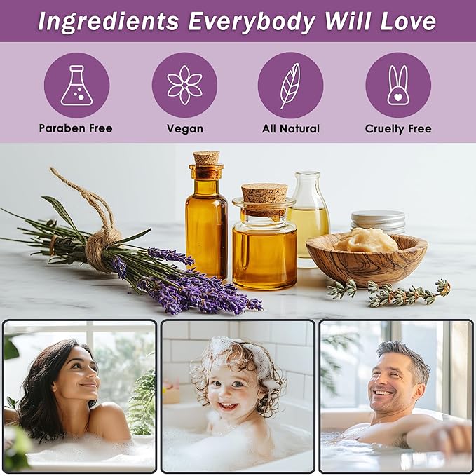 Aqua Elegante Bath Spa Gift Set - 15 Piece Premium Basket with Wash, Bubble Bath, Lotion, Salts, Body Scrub, Towel, Shower Puff, Bathbombs, Reusable Basket, Gifts for Women - Honey & Lavender