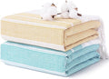 Antfuny 2 Packs Turkish Beach Towels Quick Dry Sand Free Soft Absorbent Extra Large XL Big Blanket Adult Oversized Bath Pool Swim Towel Lightweight Thin Fast Drying Sandless Compact No Sand Packabl