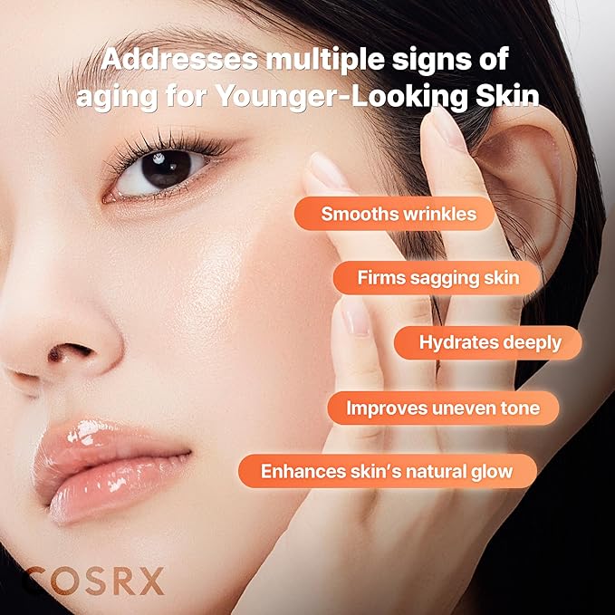 COSRX 5 PDRN Collagen Intense Vitalizing Serum - Korean Serum for Skin Firming & Glowing with Salmon DNA, Centella PDRN & Collagen, Mothers day gifts, Korean Skin Care (3.38 fl.oz.)