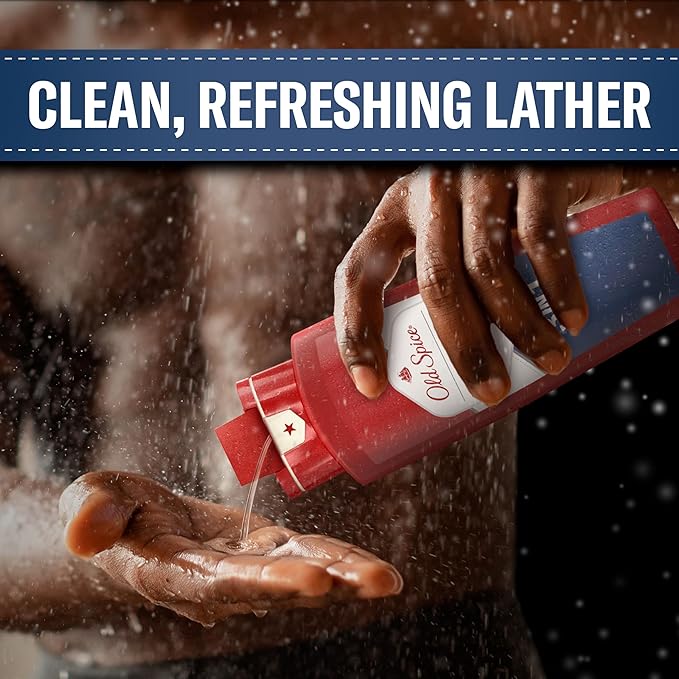 Old Spice Refreshing 2-in-1 Hair & Body Wash Conditioner for Men, High Endurance, 3X Defense, 24/7 Shower Fresh with Lasting Scent, Scented, 24 oz (Pack of 4)