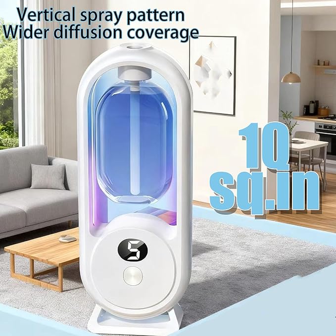 Automatic Aromatherapy Diffuser,Automatic Diffuser Sprayer,Upgrade Rechargeable 6 Modes Aromatherapy Diffusers for Bedroom Office Bathroom