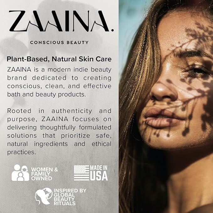 ZAAINA Spa Gift Set for Her - USA Made Luxury Self Care Spa Set, Pampering At Home Bath & Body Relaxing Spa Package, Gift Basket for Wife Friend, Mother's Day Gifts for Mom, Birthday Gifts for Women