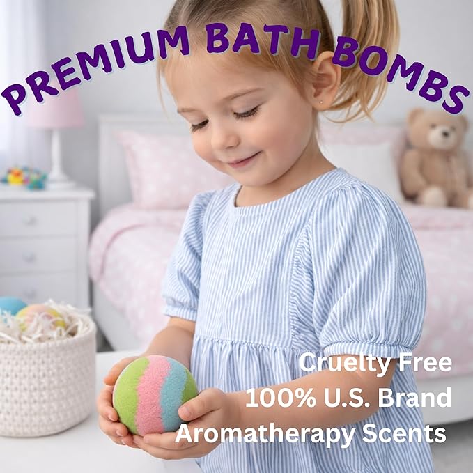 EvolutionUSA 1pc Green Epic Superhero Bath Bombs for Kids – Super Hero Bath Bomb Toy Inside, Lush Childrens Bath Bomb, Organic Bathbomb with Surprise, Superhero Bath Fizzer Christmas, Birthday, Easter