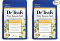 Dr Teal's Epsom Salt Soaking Solution, Chamomile, 48 Oz (Pack of 2)