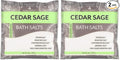 Soothing Touch Bath Salts Pouch, Cedar Sage, 8 Ounce (Pack of 2)