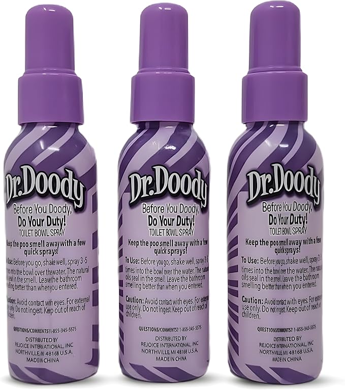 Freshening Toilet Spray, Lavender Tush, 1.85 Fluid Ounce, 5 Count