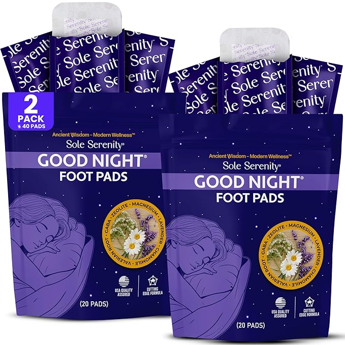 Sole Serenity Good Night Foot Pads (2 Pack)