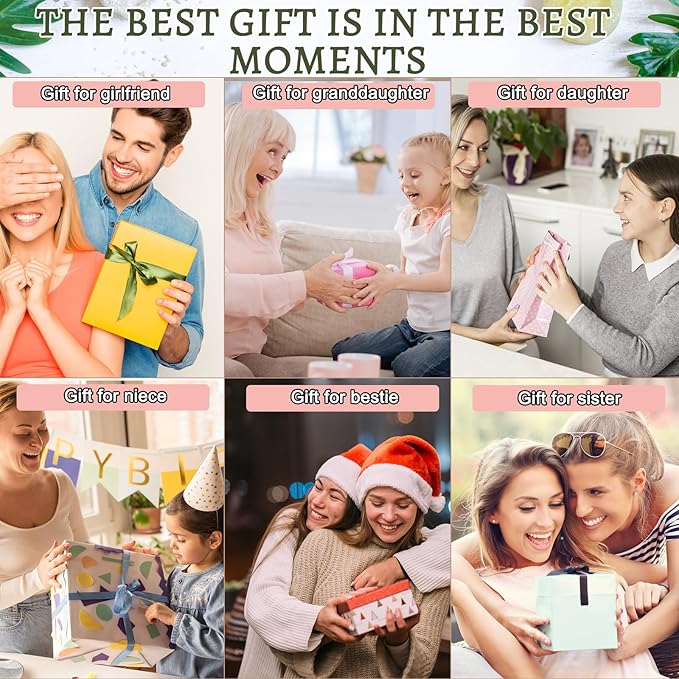Gifts for Teenage Girls, Mothers Day Skincare Gift Tool Set for Teen Girls Ages 10 11 12 13 14 15 16 18,Tween Girl Gift Basket Stuffers,Daughter,Girlfriend Birthday Gift,Eye Mask,Jade Roller,Gua Sha