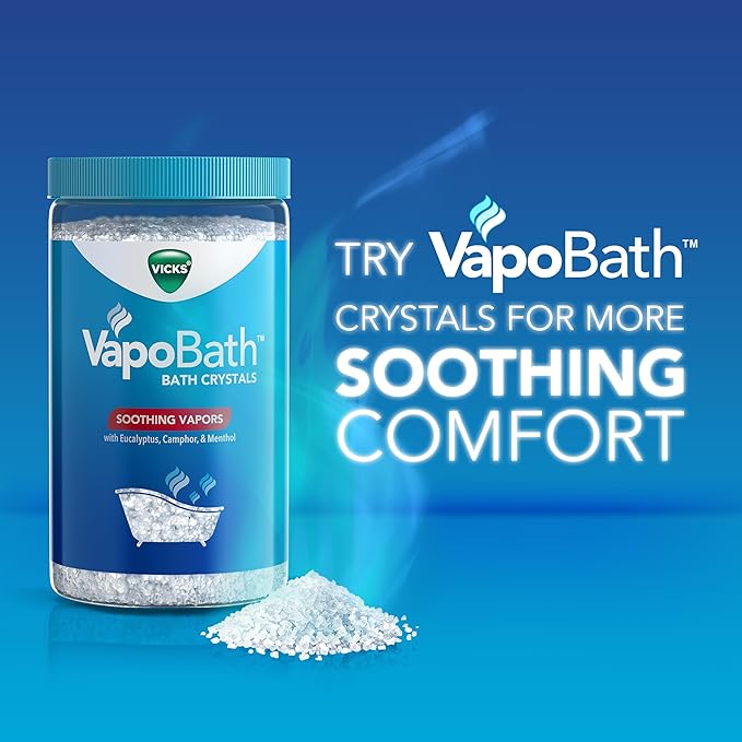 Vicks VapoShower Max Tablets, Non-Medicated Eucalyptus Shower Steamer Tablets, Menthol, Aromatherapy, 4ct