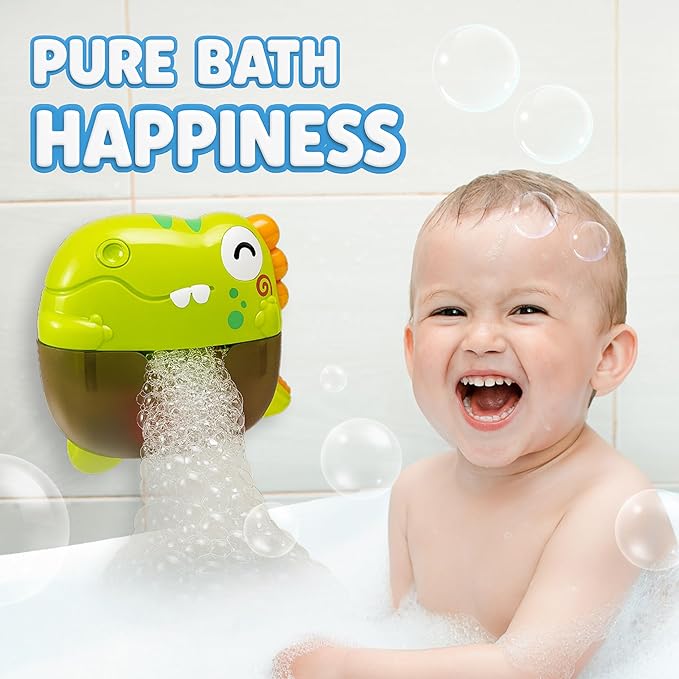 Bath Bubble Machine - Bathtub Bubble Machine, Bath Toys | Bathtub Bubble Machine, Light Up Bubbles Maker for Bathtub - Bubbles Bath Maker with Lights and Music, BPA Free