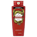 Old Spice Body Wash for Men, Wild Collection Dragonblast Scent, 21 Fl Oz, Red (Pack Of 4)