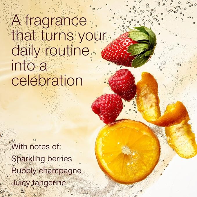 Bath & Body Works Champagne Toast Body Lotion, Lightweight Daily Moisturizer with Shea Butter & Coconut Oil, Bubbly Champagne & Sparkling Berry Scent, 8 fl oz - 2 Pack