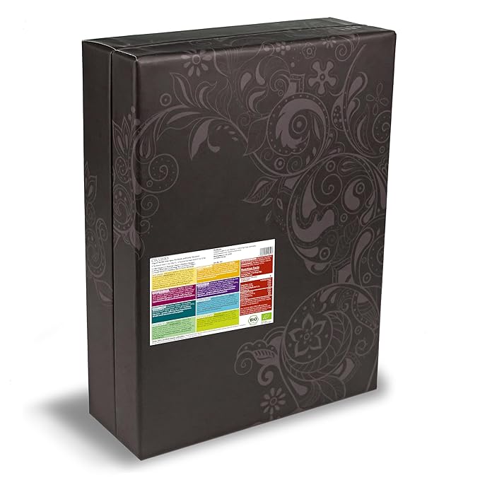 Creano Organic Herbal Tea Gift Set "Organic Herbal Tea" – 12 Pyramid Tea Bags in 9 Different Varieties – 30g*