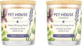 Pet House Candles, Plant-Based, Long Lasting, Pet Friendly Candles for Home, 60 Hour Burn Time - Herb Garden, 9 oz, 2 Pack
