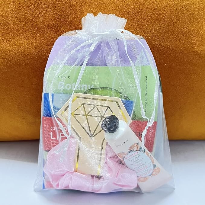 Spa Party Supplies for Women, Spa Party Favors,Facial Masks,Foot Mask,Under Eye Patches,Hand Mask,Hand Cream,Lip mask,Spa Day Kit,Birthday Mothers Day Gifts for Women Sleepover,Baby Shower favors