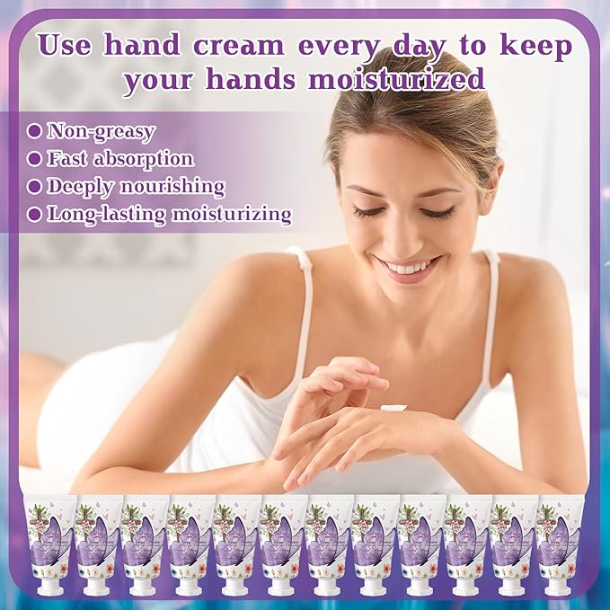 50 Pack Christian Hand Lotion Bulk Gifts for Women Mother's Day Gifts Bible Mini Travel Hand Lotion for Women Church Appreciation(Vibrant)