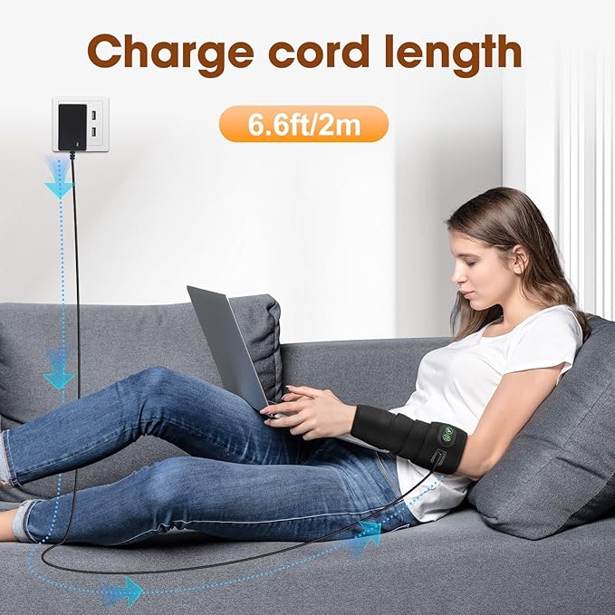 Heating Pad for Arm,Heated Arm Sleeve,Arm Heating Pad,Heated Elbow Sleeve with 78" Long Power Cord