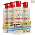 Old Spice GentleMan's Exfoliating & Moisturizing Body Wash for Men, 24/7 Shower Fresh with Long Lasting Scent, Renewing Vitamin B3 Blend, Himalayan Sea Salt + Glacier Water Scent, 18 oz (Pack of 4)
