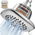 Cobbe Filtered Shower Head, 7 Modes High Pressure Shower Heads - 16 Stage Shower Head Filter for Hard Water for Remove Chlorine and Harmful Substances (Luxury Polished Chrome, 6 Inch Square)