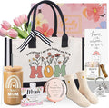 Ithmahco Mothers Day Birthday Gifts Basket for Mom from Daughter Son, Mom Gifts for Mothers Day, Birthday Gift Baskets for Mother Mama, Moms Gift Sets, Sentimental Mother's Days Presents for Moms