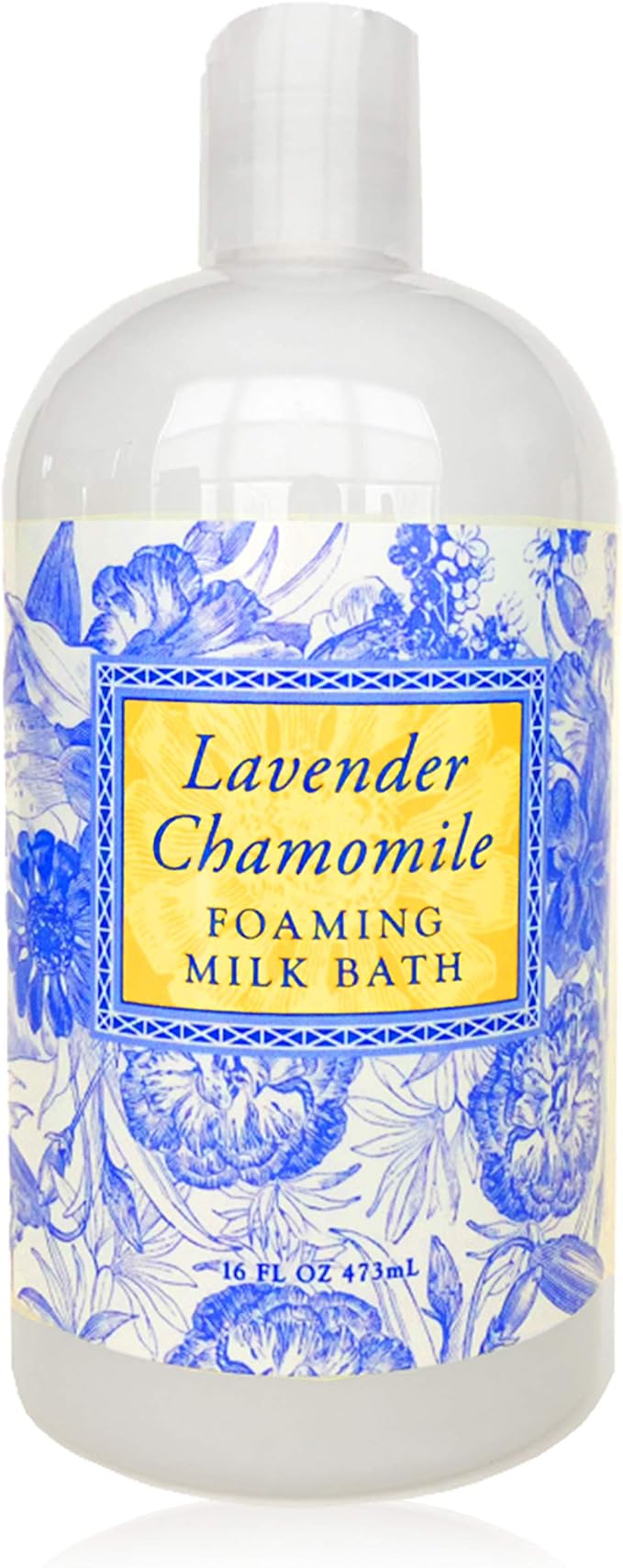 Greenwich Bay Lavender Chamomile, Foaming Milk Bath With Buttermilk, Shea Butter and Cocoa Butter 16 ounce