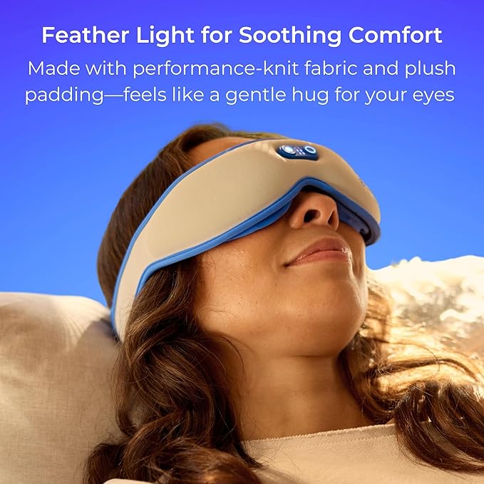 Blinkjoy Rechargeable Heated Eye Mask for Dry Eyes – Cordless Warm Compress for MGD, Styes & Eye Strain – Optometrist Recommended for Dry Eye Relief
