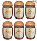 Bath and Body Works Classic and Seasonal Scents Pocketbac Gel Sanitizers - Pack of 6-1 oz each (Pink Peach Blossom)
