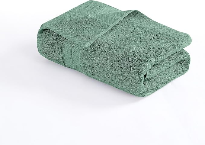 Modern Threads 4-Pack SpunLoft Bath Sheet Eucalyptus 35x66